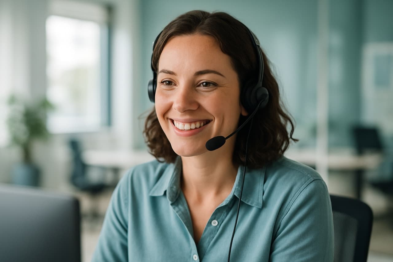 A friendly support specialist ready to help